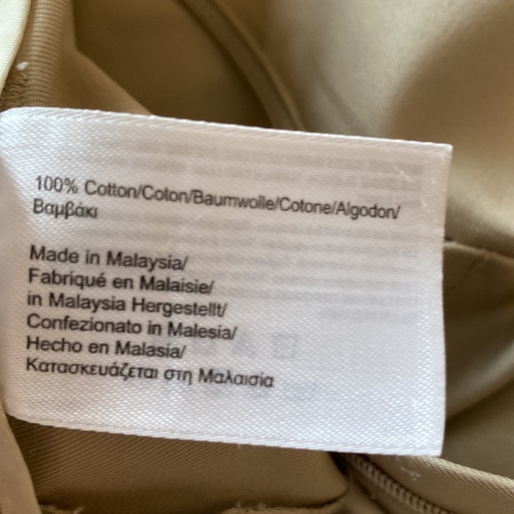 Brooks Brothers 100% Cotton Ladies Khaki Casual Pants - Size 6 - Picture 7 of 12